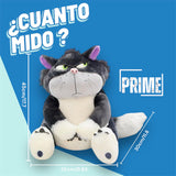 Peluche Gato Lucifer 45cm - Gato Kawaii Enfadado Cenicienta